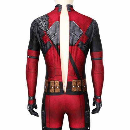 Deadpool Wade Wilson Jumpsuit Cosplay Costume for Halloween