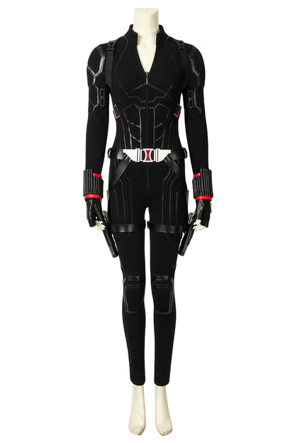 Avengers: Endgame Black Widow Natasha Romanoff Jumpsuit Cosplay Costume for Halloween