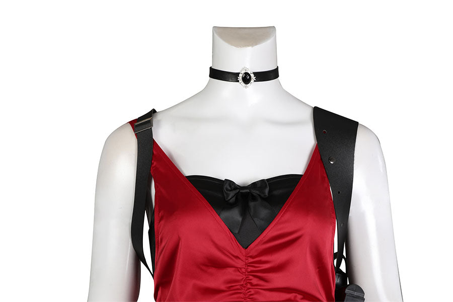 Resident Evil 4 Remake Ada Wong Cosplay Costume Suit for Halloween