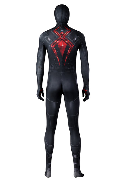 Marvel's Spider-Man Dark Suit Jumpsuit Cosplay Costume for Halloween