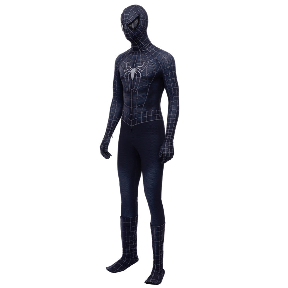 Spider-Man 3 Venom Cosplay Costume Full Set for Halloween