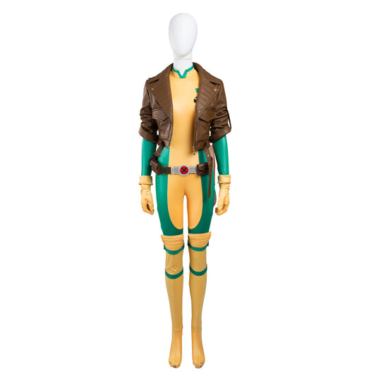 X-Men Rogue Cosplay Costume Suit for Halloween