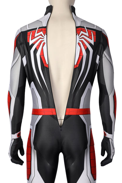 Spider-Man PS5 Remastered Armored Advanced Suit Jumpsuit Cosplay Costume for Halloween