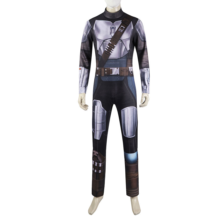 The Mandalorian Season 3 Din Djarin Jumpsuit Cosplay Costume for Halloween