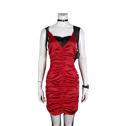 Resident Evil 4 Remake Ada Wong Cosplay Costume Suit for Halloween