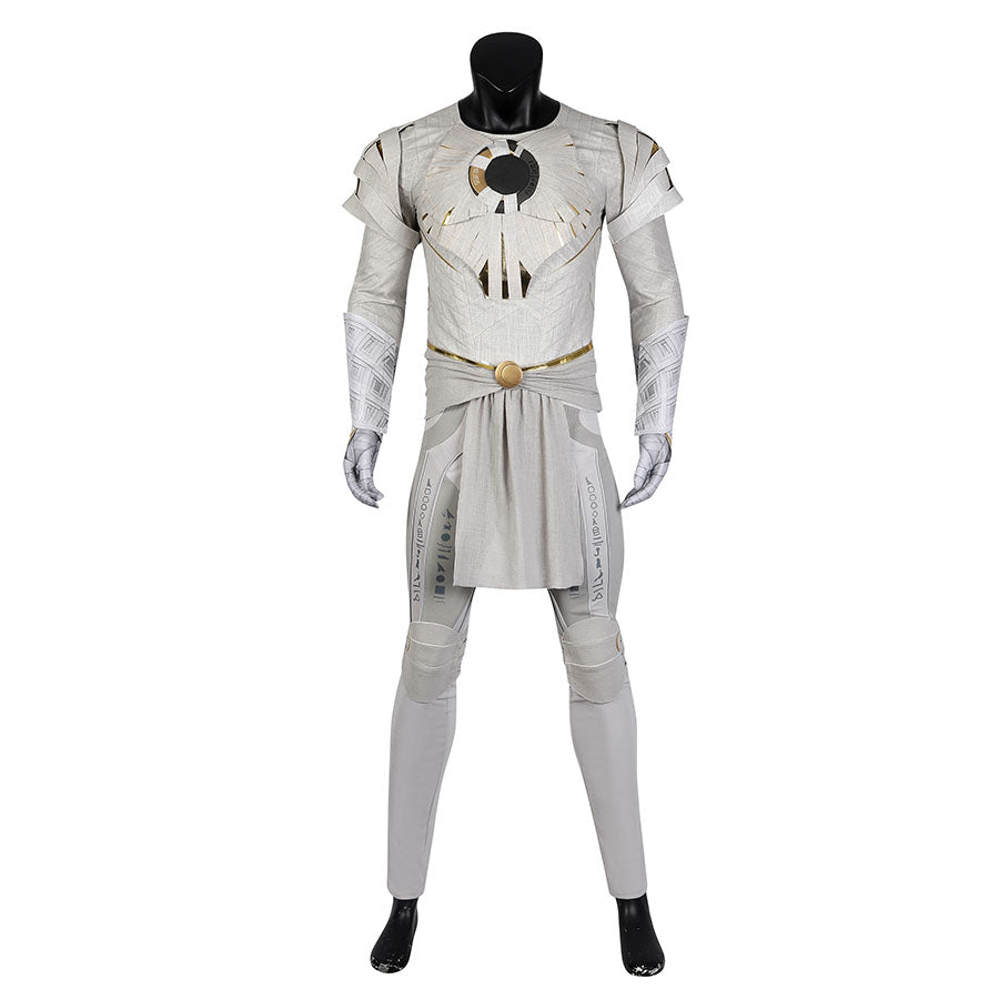 Moon Knight Marc Spector Grey Cosplay Costume Full Set for Halloween