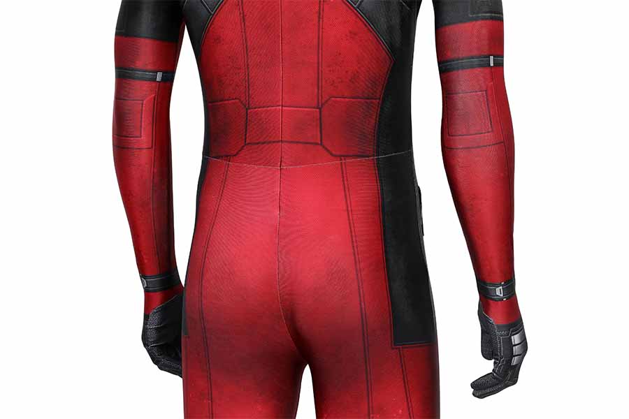 Deadpool Wade Wilson Jumpsuit Cosplay Costume for Halloween