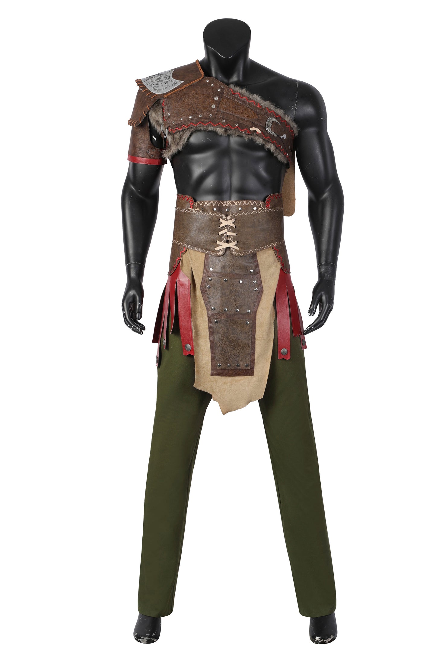 God of War: Ragnarok Kratos Cosplay Costume Full Set for Halloween