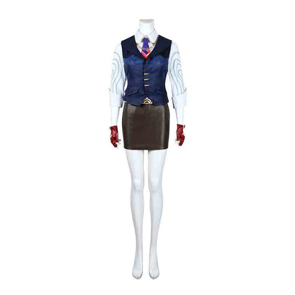 Valorant Chamber Female Cosplay Costume Outfit for Halloween