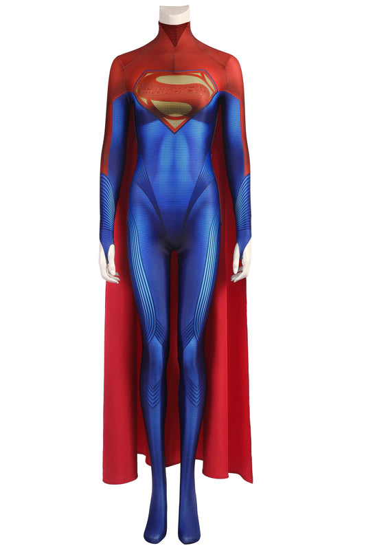 2022 The Flash Supergirl Jumpsuit Cosplay Costume for Halloween