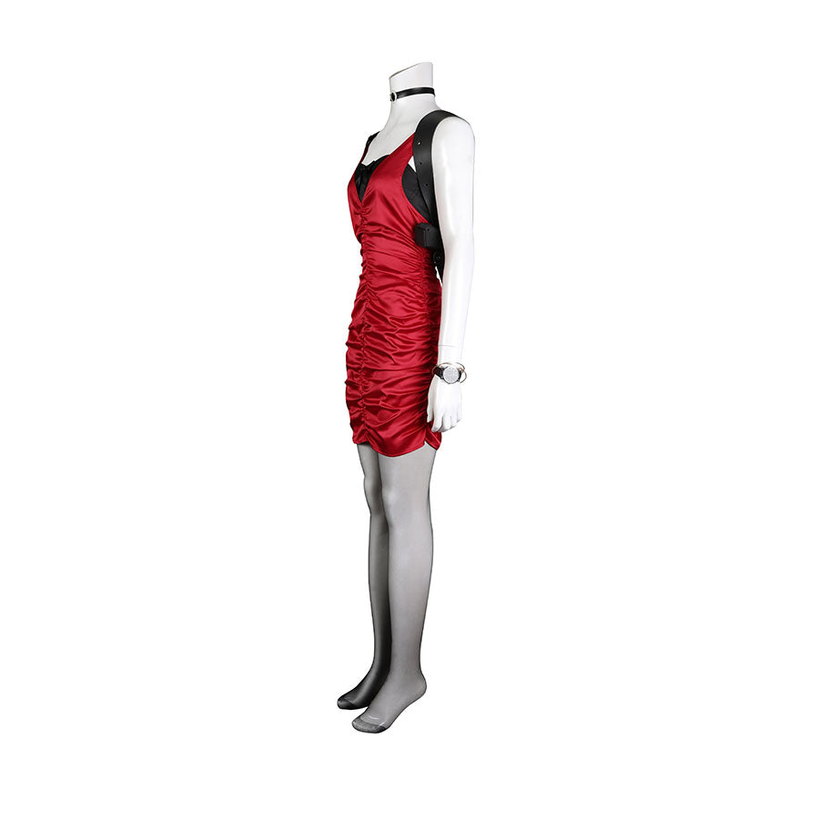 Resident Evil 4 Remake Ada Wong Cosplay Costume Suit for Halloween