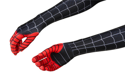 Spider-Man: Into the Spider-Verse Miles Morales Jumpsuit Cosplay Costume for Halloween