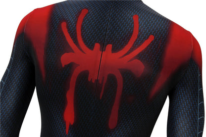 Spider-Man: Into the Spider-Verse Miles Morales Jumpsuit Cosplay Costume for Halloween