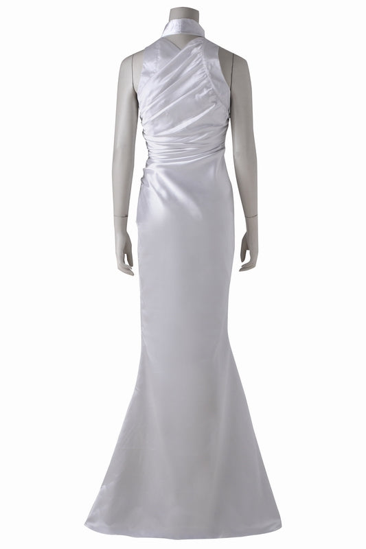 Final Fantasy XV Lunafreya Nox Fleuret White Cosplay Costume for Halloween