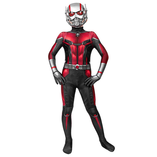 Ant-Man and the Wasp 2 Ant-Man Kid Jumpsuit Cosplay Costume for Halloween