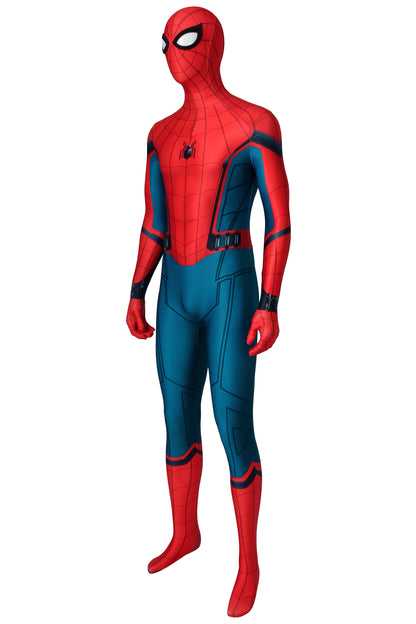 Spider-Man: Far From Home Peter Parker Jumpsuit Cosplay Costume for Halloween