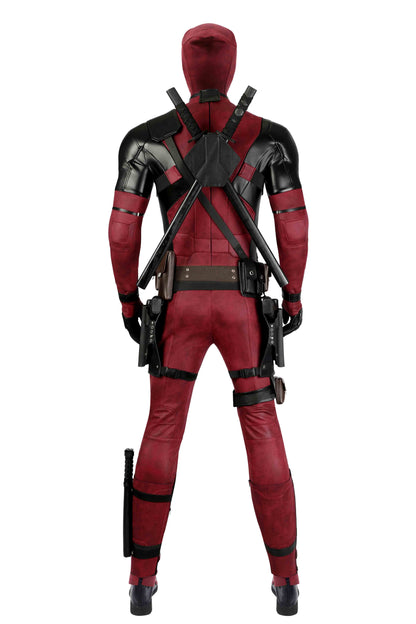 Deadpool 1 Wade Wilson Jumpsuit Cosplay Costume for Halloween