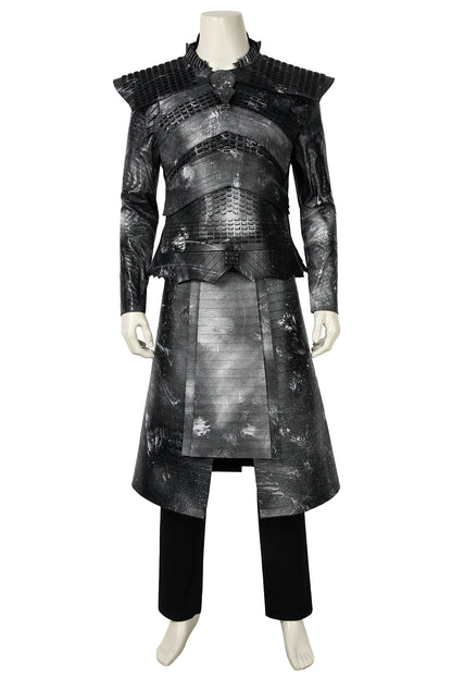 Game of Thrones Season 8 Night King Cosplay Costume Full Set for Halloween