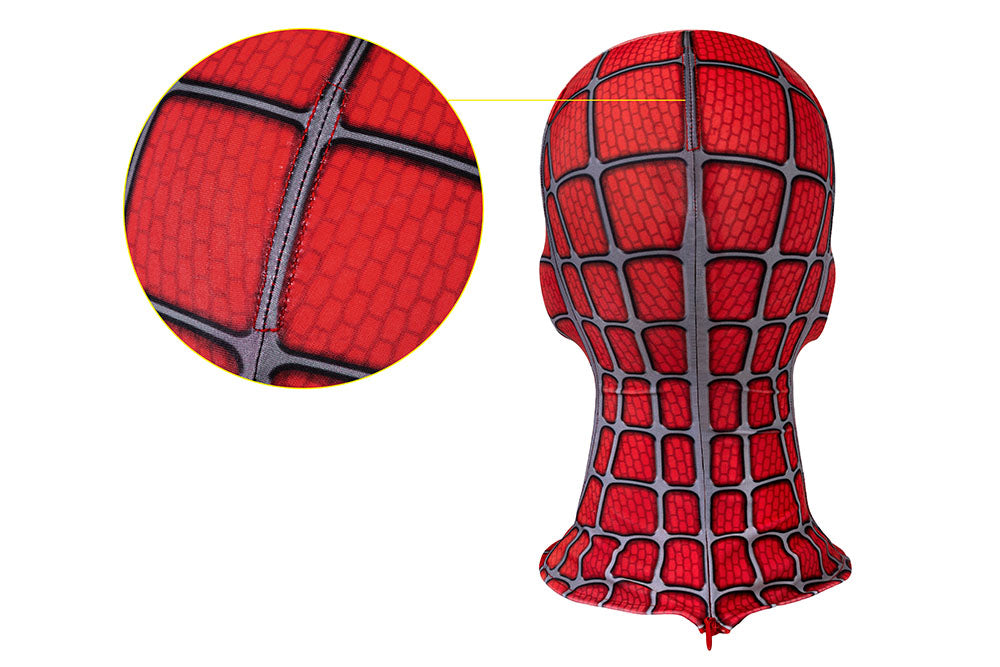 Spider-Man 2 Peter Parker Tobey Maguire Jumpsuit Cosplay Costume for Halloween