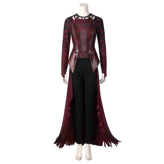 Doctor Strange in the Multiverse of Madness Scarlet Witch Wanda Cosplay Costume Full Set for Halloween