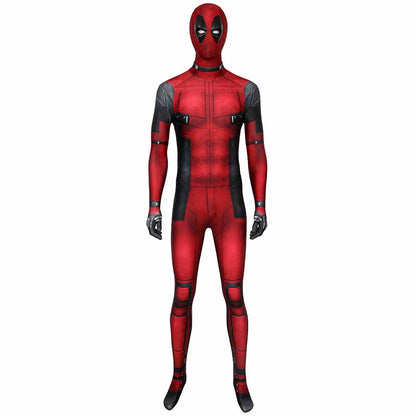 Deadpool Wade Wilson Jumpsuit Cosplay Costume for Halloween