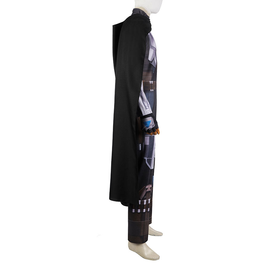 The Mandalorian Season 3 Din Djarin Jumpsuit Cosplay Costume for Halloween