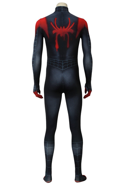 Spider-Man: Into the Spider-Verse Miles Morales Jumpsuit Cosplay Costume for Halloween