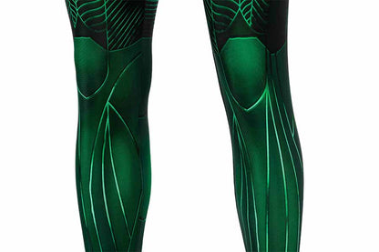 Green Lantern Hal Jordan Jumpsuit Cosplay Costume for Halloween