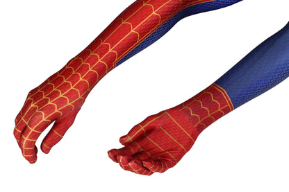 Spider-Man: Into the Spider-Verse Peter Parker Jumpsuit Cosplay Costume for Halloween