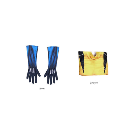 X-Men '97 Wolverine Jumpsuit Cosplay Costume Suit for Halloween