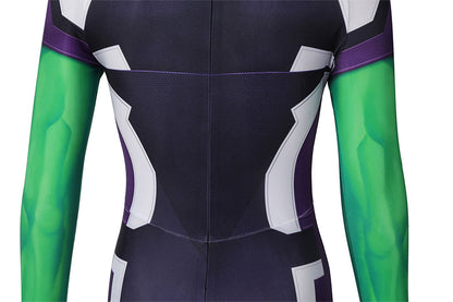 She-Hulk: Attorney at Law Jumpsuit Cosplay Costume for Halloween