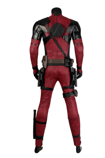 Deadpool 1 Wade Wilson Jumpsuit Cosplay Costume for Halloween