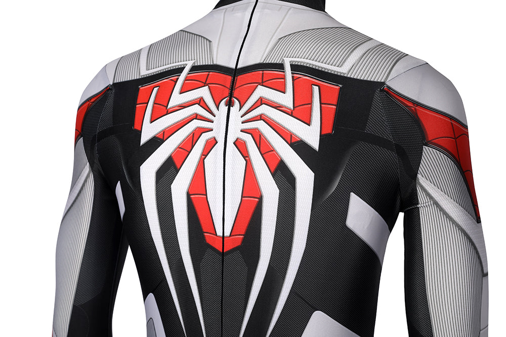 Spider-Man PS5 Remastered Armored Advanced Suit Jumpsuit Cosplay Costume for Halloween