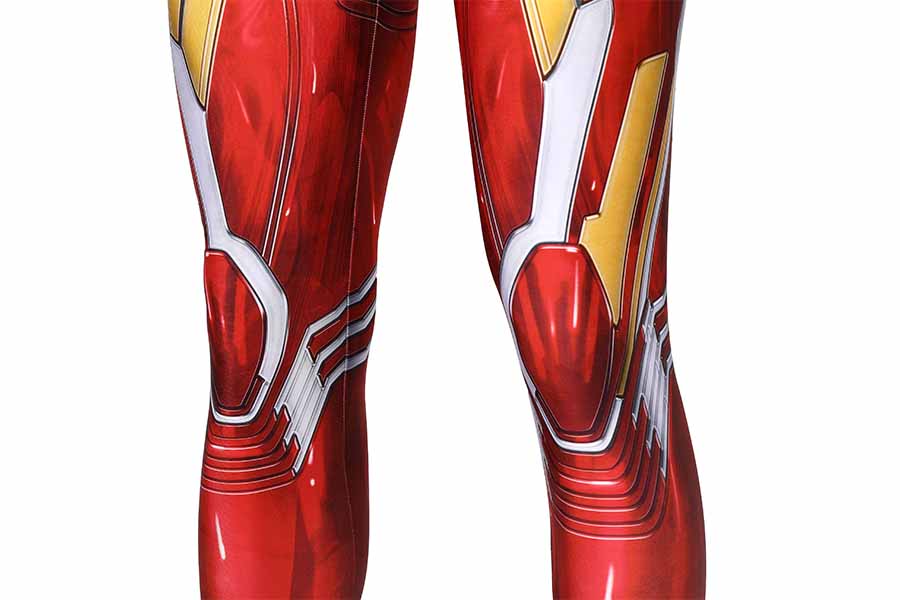 The Avengers Iron Man Tony Stark Jumpsuit Cosplay Costume for Halloween