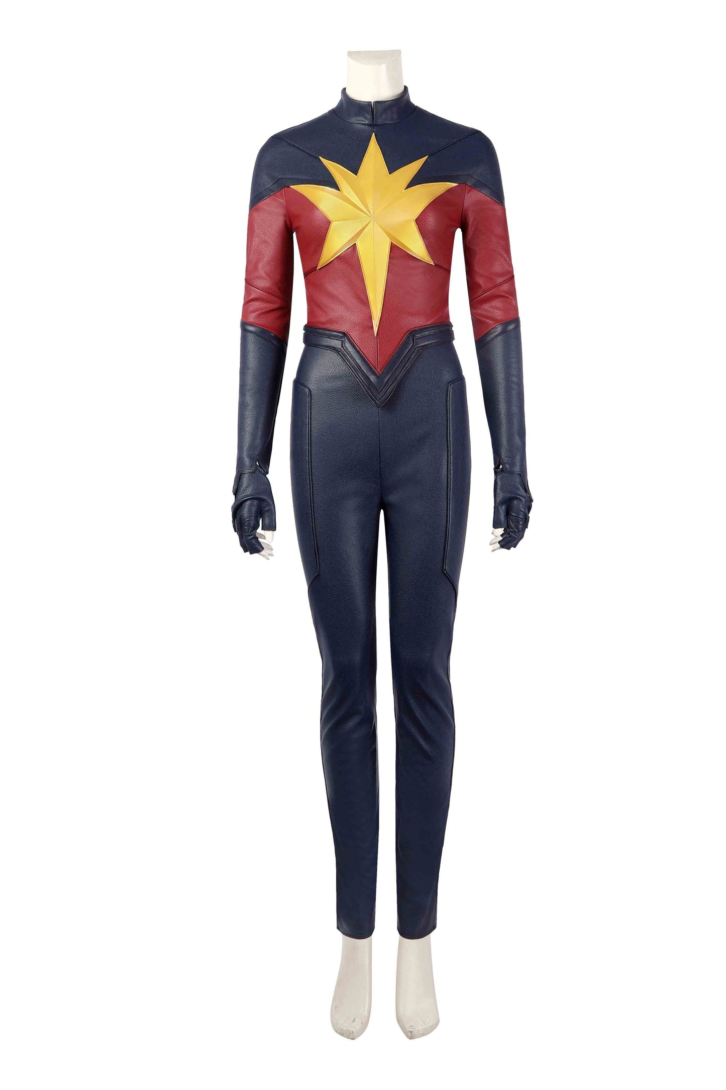 The Marvels Captain Marvel Carol Danvers Cosplay Costume Suit for Halloween