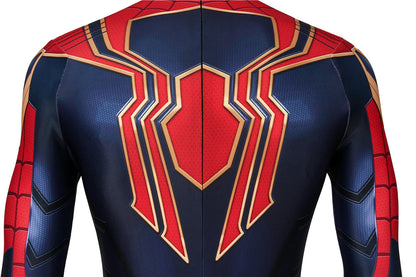 Avengers: Endgame Iron Spider-Man Jumpsuit Cosplay Costume for Halloween