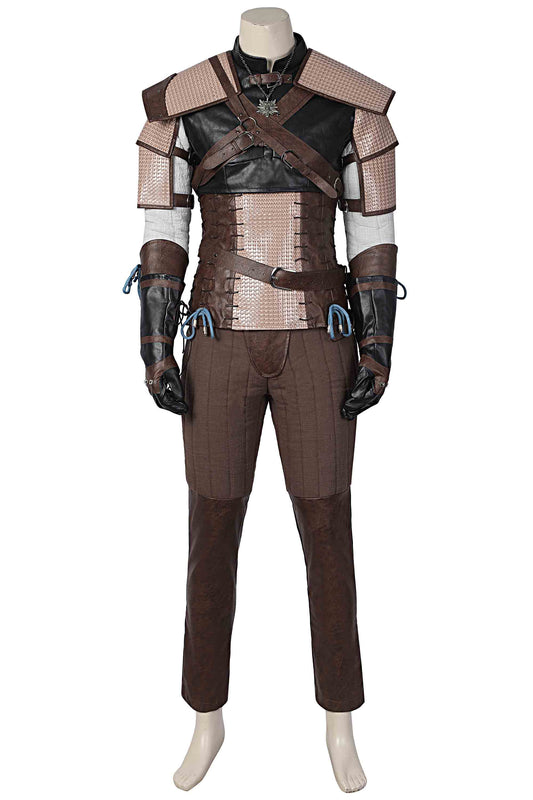 The Witcher 3: Wild Hunt Geralt of Rivia Cosplay Costume Suit for Halloween