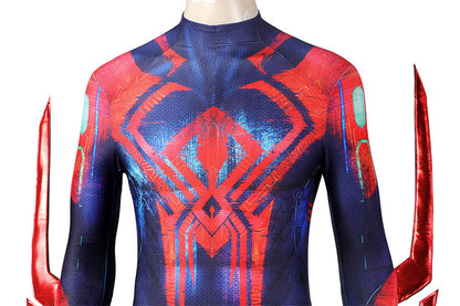 Spider-Man: Across the Spider-Verse Spider-Man 2099 Jumpsuit Cosplay Costume for Halloween