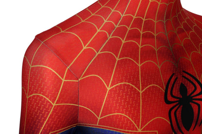 Spider-Man: Into the Spider-Verse Peter Parker Jumpsuit Cosplay Costume for Halloween