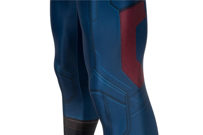 Avengers: Endgame Captain America Steve Rogers Jumpsuit Cosplay Costume for Halloween