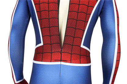 Spider-Man PS4 Spider-Punk Jumpsuit Cosplay Costume for Halloween