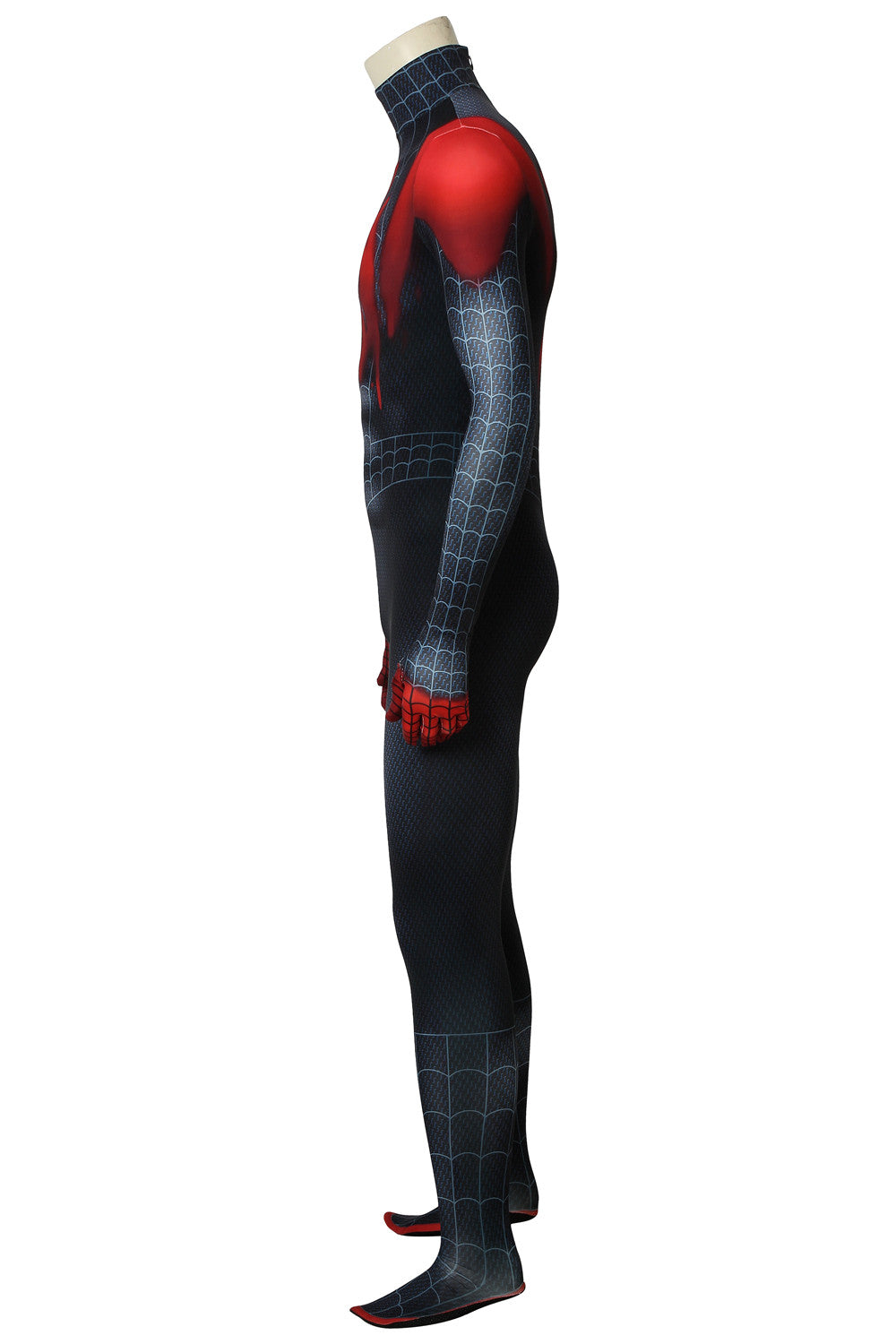 Spider-Man: Into the Spider-Verse Miles Morales Jumpsuit Cosplay Costume for Halloween