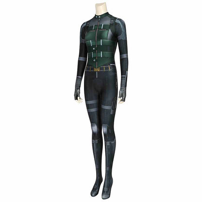 Avengers: Infinity War Black Widow Natasha Romanoff Jumpsuit Cosplay Costume for Halloween