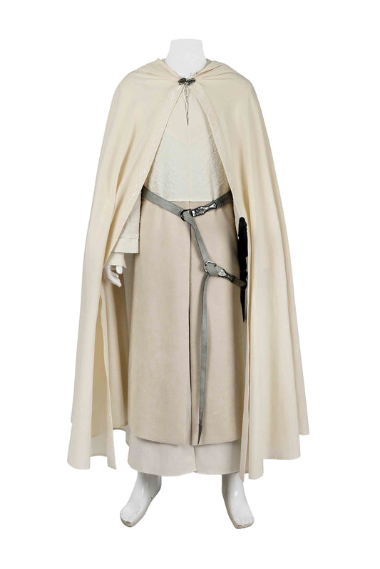 The Lord of the Rings: The Fellowship of the Ring Gandalf the White Cosplay Costume Full Set for Halloween