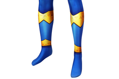 Kishiryu Sentai Ryusoulger Blue Solider Melto Jumpsuit Cosplay Costume for Halloween