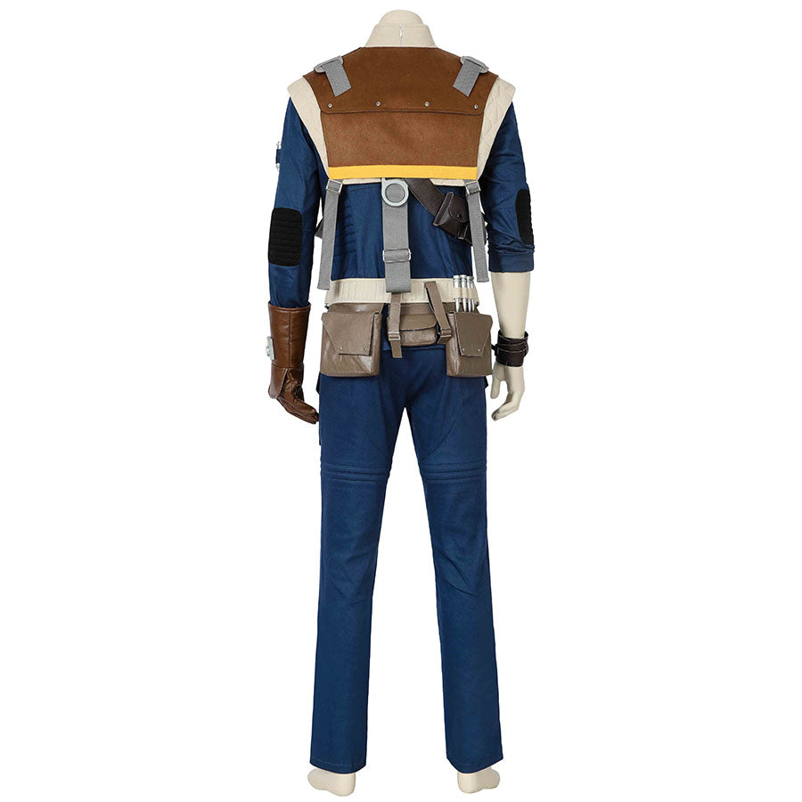 Star Wars Jedi: Fallen Order Cal Kestis Cosplay Costume Outfit for Halloween