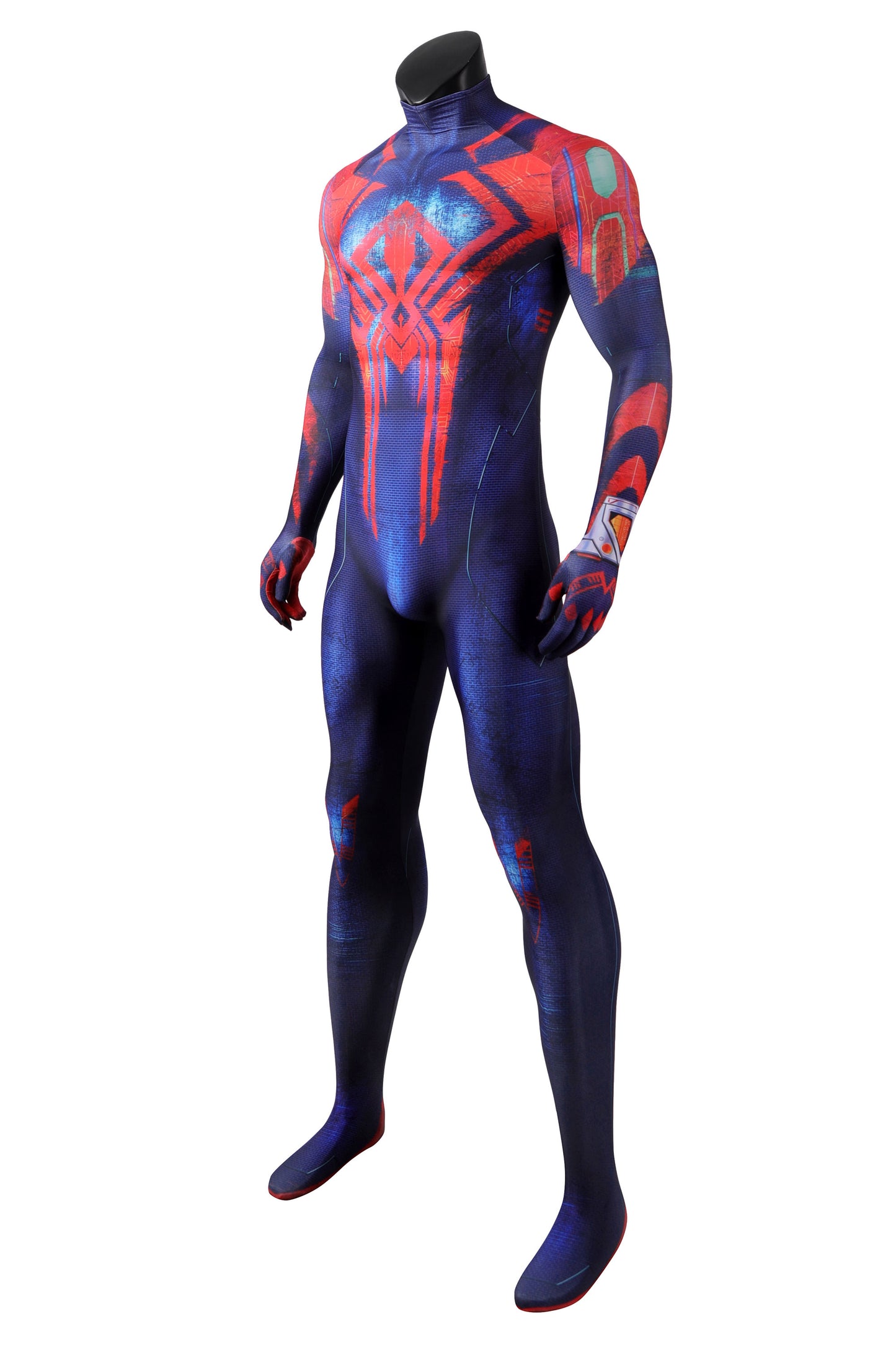 Spider-Man: Across the Spider-Verse Spiderman 2099 Miguel O'Hara Jumpsuit Cosplay Costume for Halloween