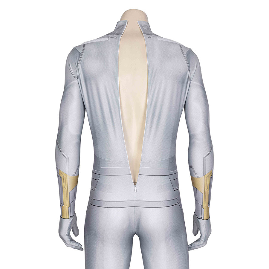 Wanda Vision White Vision Jumpsuit Cosplay Costume for Halloween