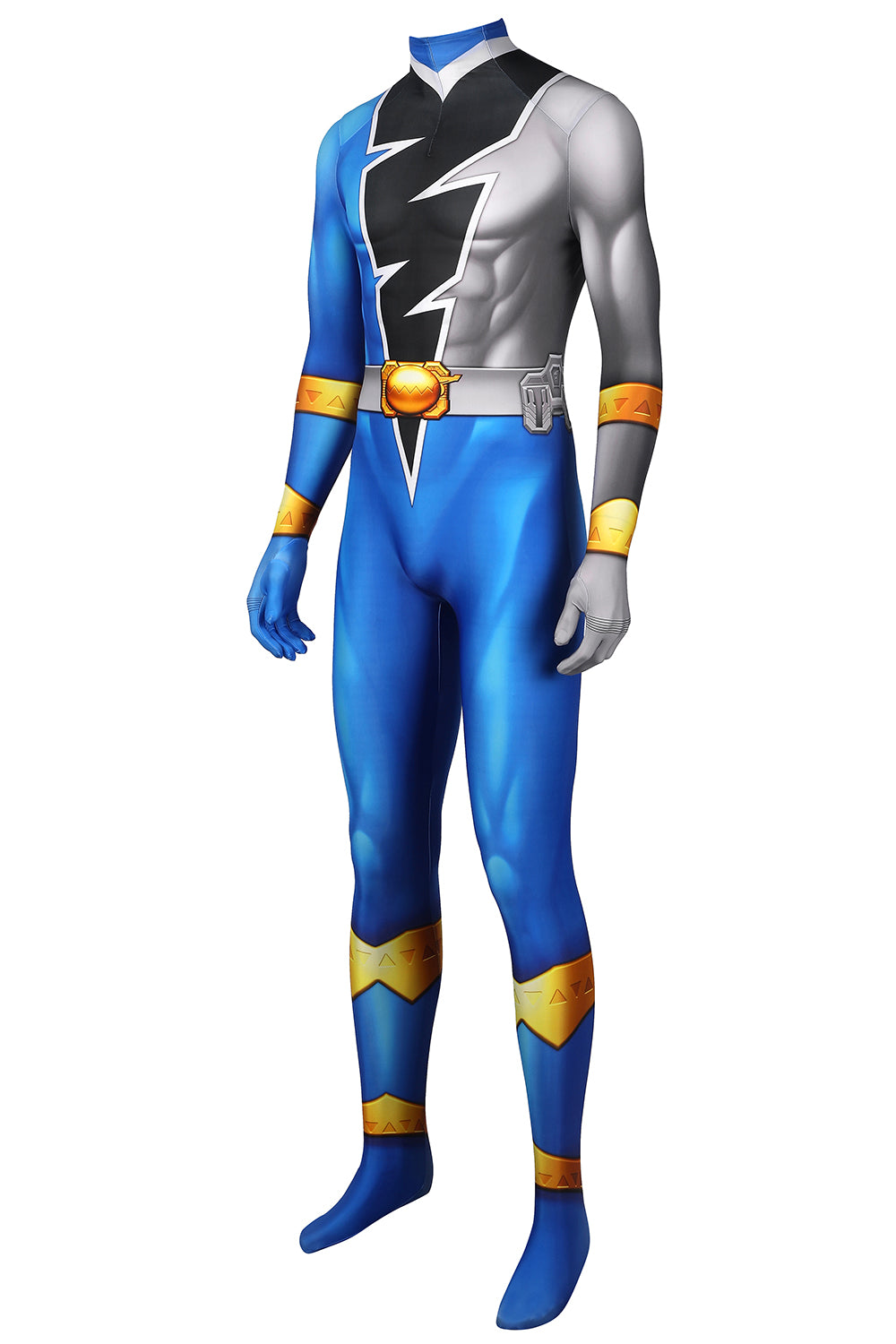 Kishiryu Sentai Ryusoulger Blue Solider Melto Jumpsuit Cosplay Costume for Halloween